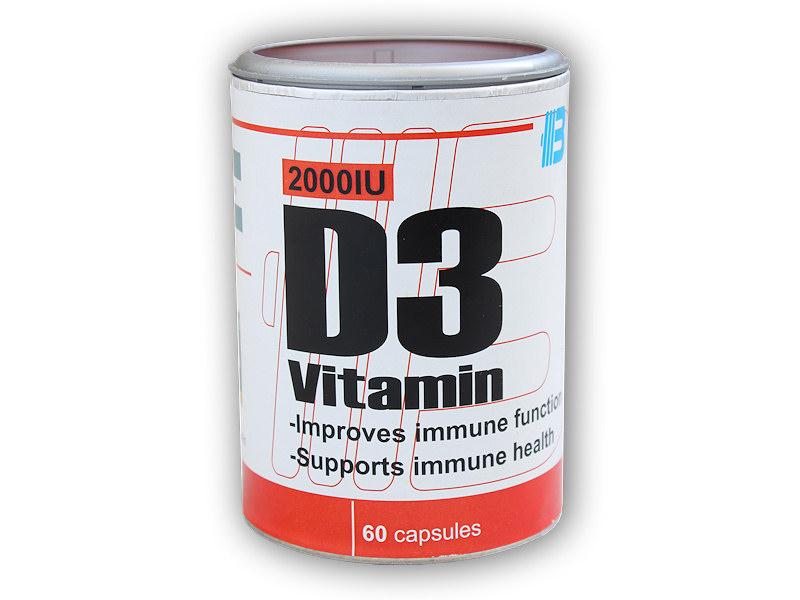 Body Nutrition Vitamin D3 2000IU 60 kapsúl