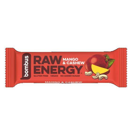Bombus Raw Energy 50g POUZE Kokos, Kakao (VÝPRODEJ)