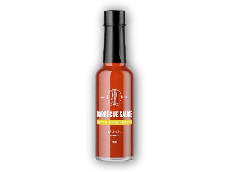 BrainMax Barbecue omáčka Ananás Brusnice 200ml