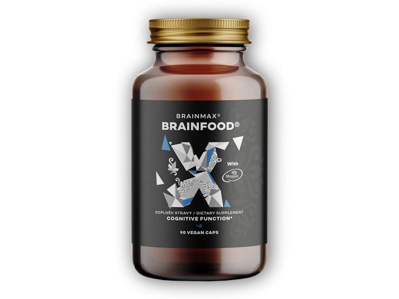 BrainMax BRAINFOOD 90 rostlinných kapslí