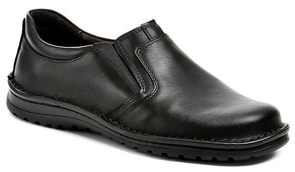 Bukat 206 černé pánské polobotky