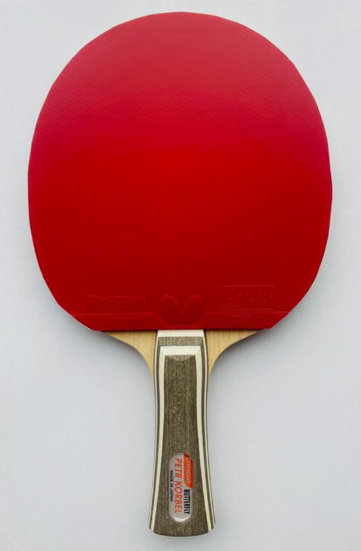 BUTTERFLY - Korbel (Japan) + Rozena pálka na stolní tenis - Rovné ST