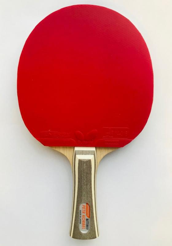 BUTTERFLY - Korbel (Japan) + Tenergy 80 pálka - Rovné