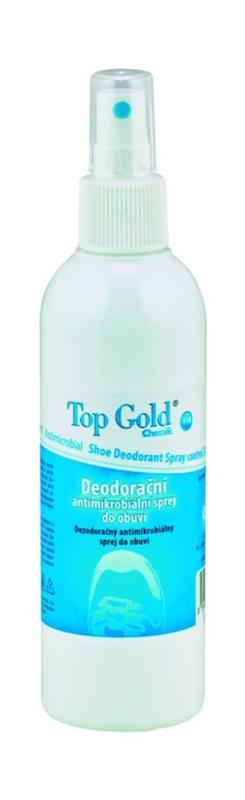 Chemek -Top Gold Top Gold Deodorační antimikrobiální sprej do obuvi 150 g
