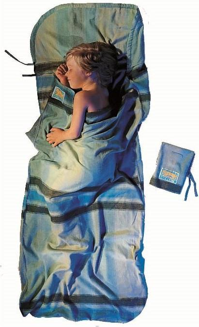 Cocoon detská spacáková prikrývka Kid Sack flanel african rainbo