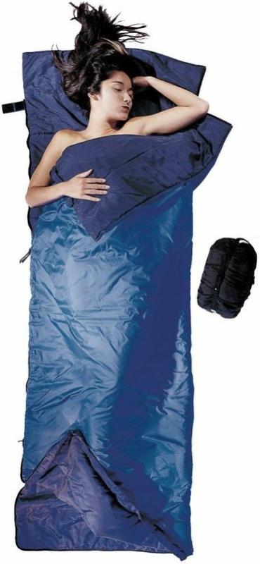 Cocoon spací pytel tropic traveler silk blue long