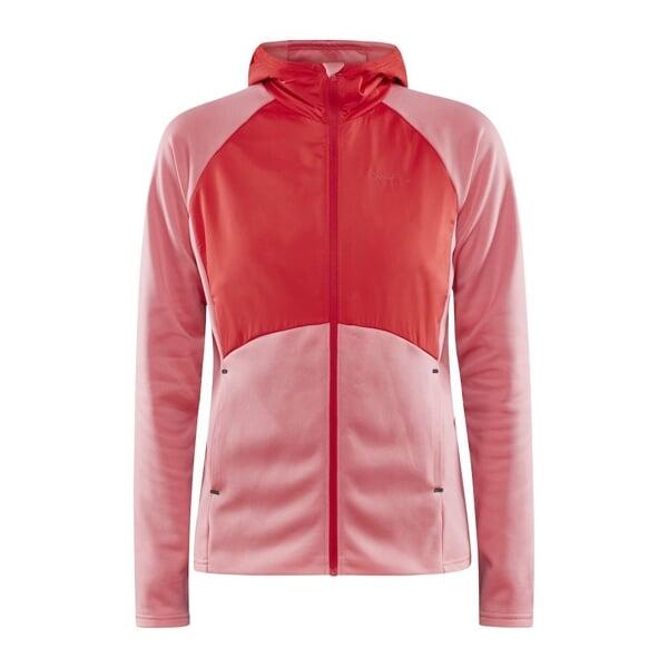 CRAFT ADV Essence Jersey Hood W 1912467 dámska bunda - ružová s červenou (731419)