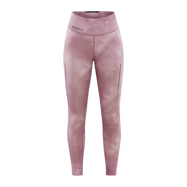 Craft ADV Essence Run W 1911917 dámske nohavice - ružová (743007)