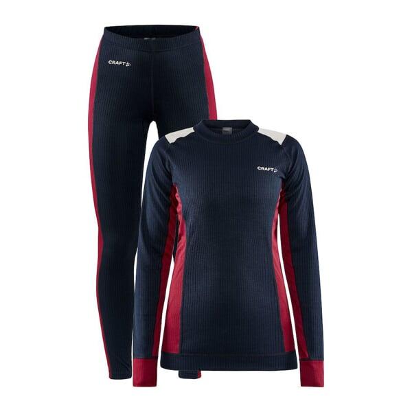 Craft CORE Dry Baselayer W 1909706 dámský set - modrá (396479)