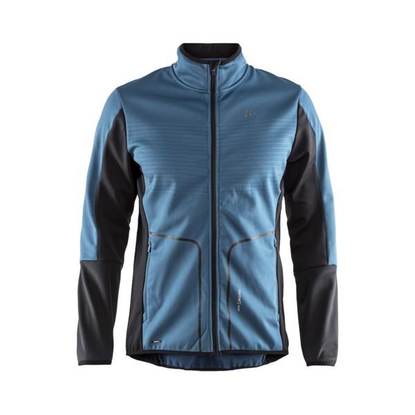 CRAFT Discovery Softshell 1907945 pánska bunda - tmavozelená (677999)