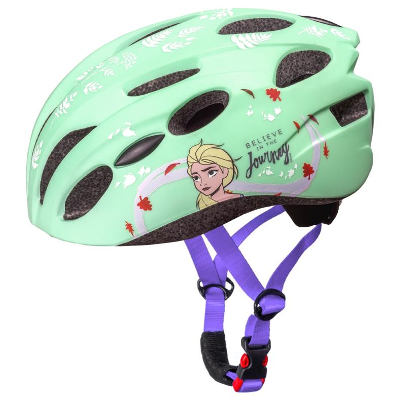 Cyklistická prilba In-mold Seven Frozen - Ľadové kráľovstvo zelená