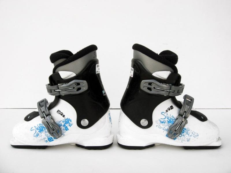 Salomon T2 195 mm dětské použité lyžáky