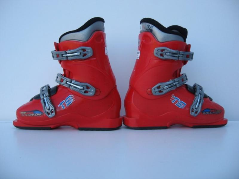 Salomon T3 230 mm detské použité lyžiarky