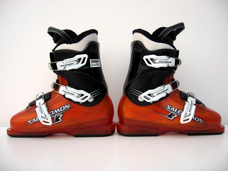 Salomon T3 240 mm dětské použité lyžáky