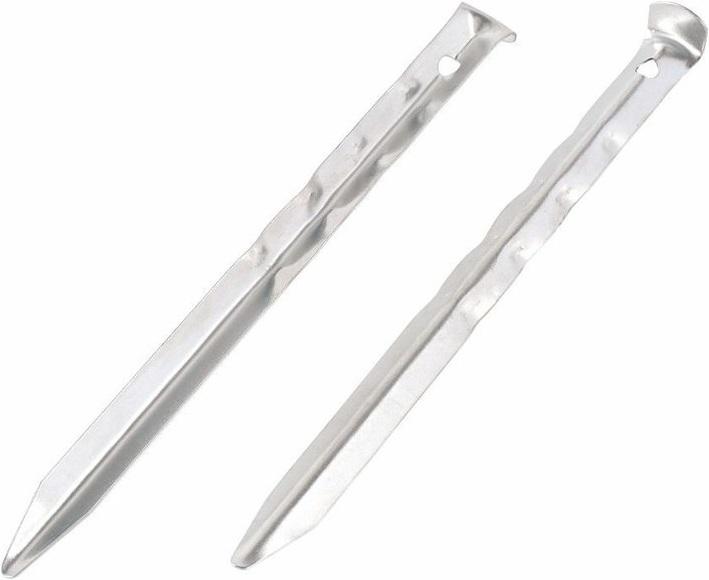 Easy Camp stanové kolíky U-steel Peg Ripple 24cm 10ks