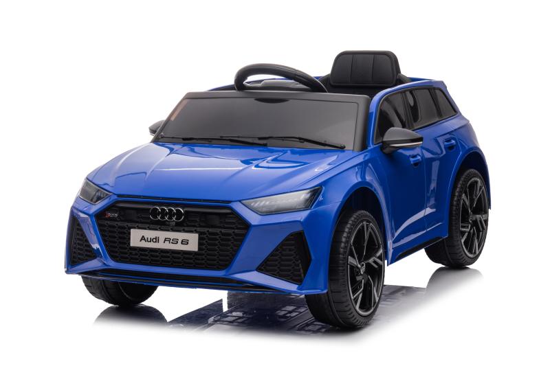ELJET Dětské elektrické auto Audi RS 6 modrá/blue