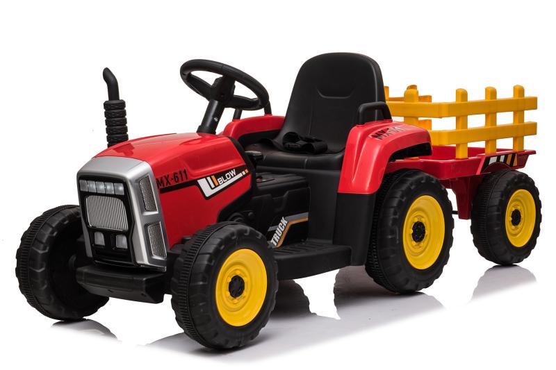 ELJET Dětské elektrické auto Tractor Lite - červená