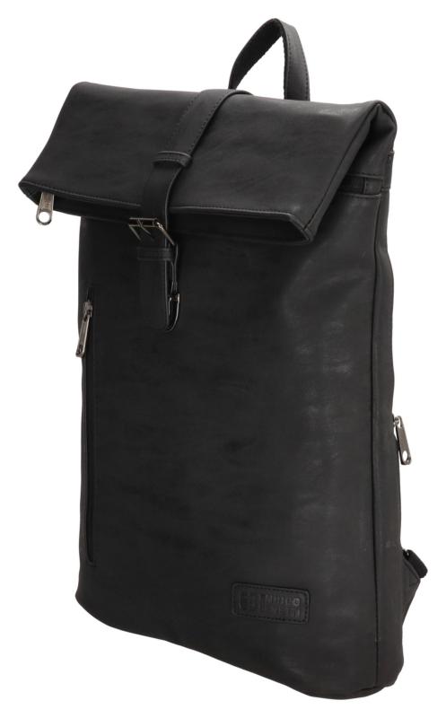 Enrico Benetti Rotterdam 15" Notebook Backpack 15 l Black batoh