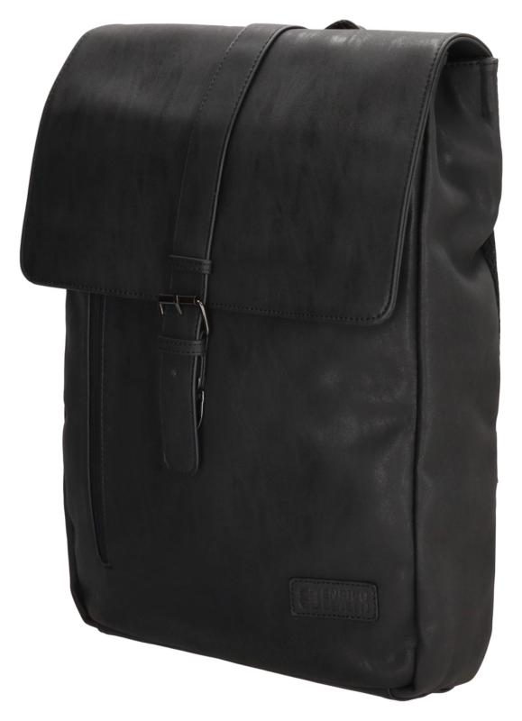 Enrico Benetti Rotterdam 17" Notebook Backpack Black batoh