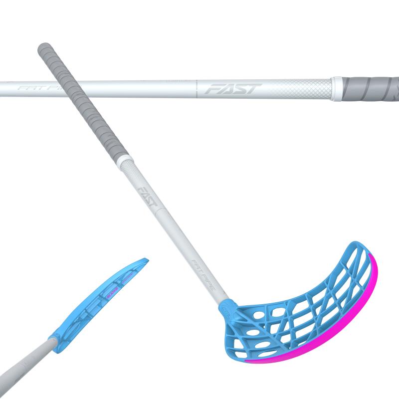 FAT PIPE FAST 31 THIN CTRL SLICKS FH2 - Šedá - pravá - 82 cm (vč. čepele 93 cm)