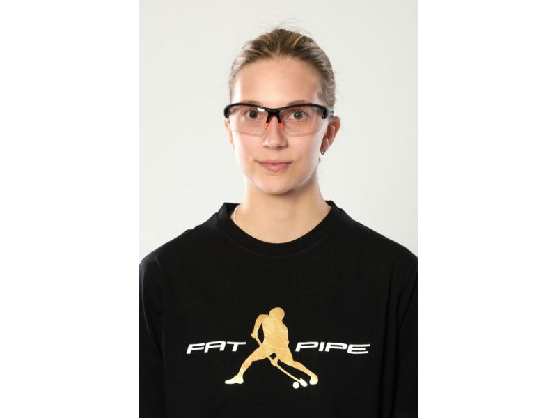 FAT PIPE OCHRANNÉ BRÝLE JR. ČERNO-ORANŽOVÉ - juniorská - oranžová