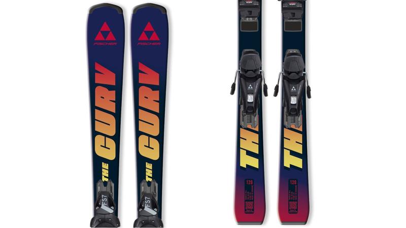 Fischer THE CURV JR (130-150) JRS 2025 juniorské lyže + FS 7 CA JRS + sleva 400,- na příslušenství