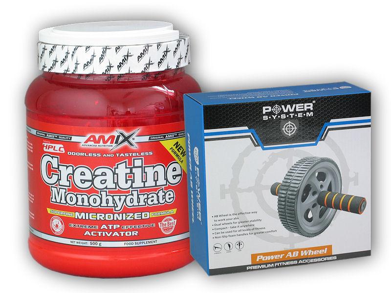 Fitsport Creatine 500g + posilovacie koliesko POWER