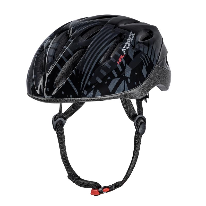 Force HAL čierna cyklistická prilba