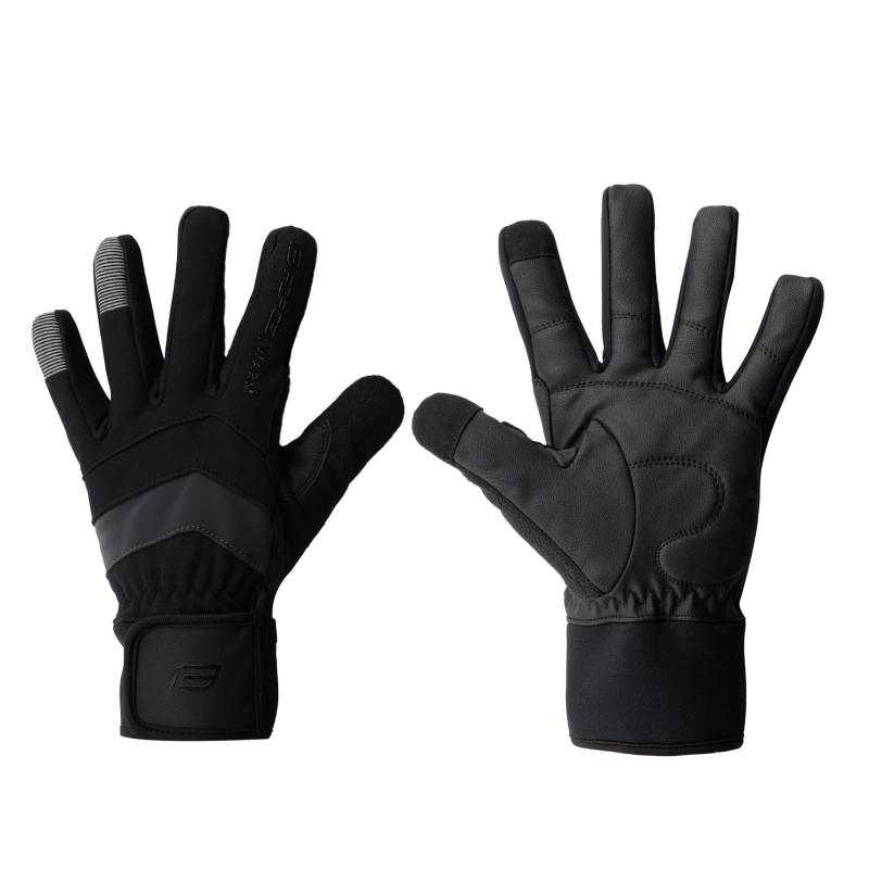 Force WARMER čierne rukavice