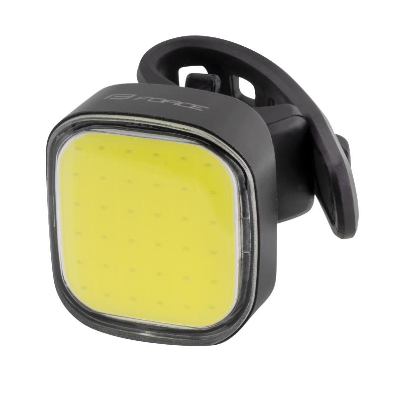 Force Světlo přední COB 2.0 75LM USB, černé
