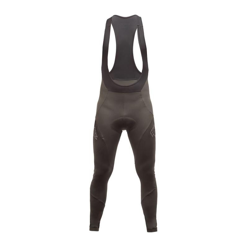 Fresh Trash Mens Signature Thermo Bib Pants Olive Green pánske cyklistické nohavice