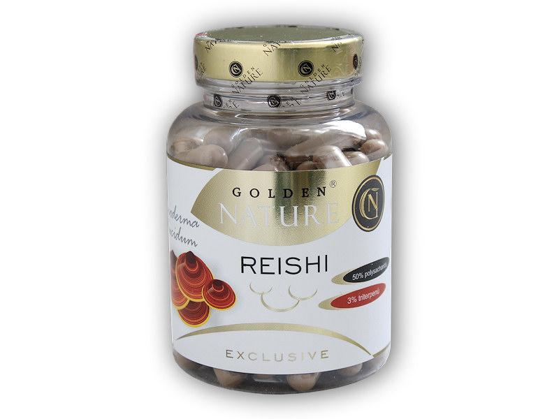 Golden Natur Exclusive Reishi 50% polysacharidov 100 kapsúl