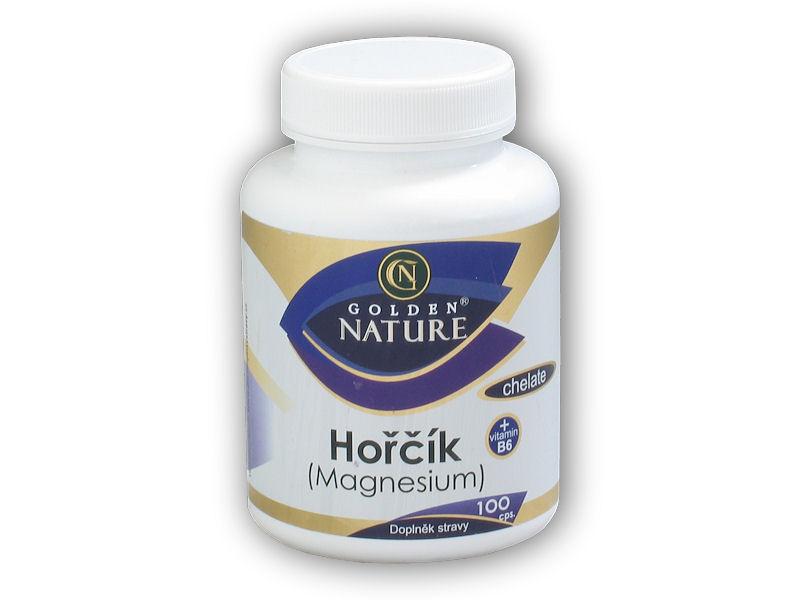 Golden Natur Magnézium magnesium chelát + B6 100 kapsúl