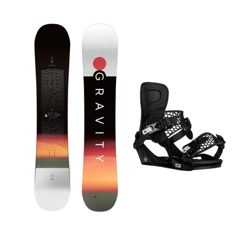 Gravity Bandit 24/25 pánsky snowboard + Gravity Indy black viazanie + zľava 500,- na príslušenstvo