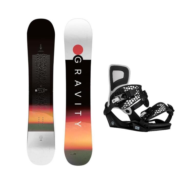 Gravity Bandit 24/25 pánsky snowboard + Gravity Indy black/white viazanie + zľava 500,- na príslušenstvo