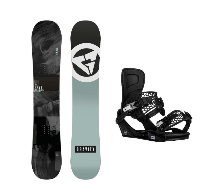 Gravity Contra 24/25 pánský snowboard + Gravity Indy black vázání + sleva 500,- na příslušenství