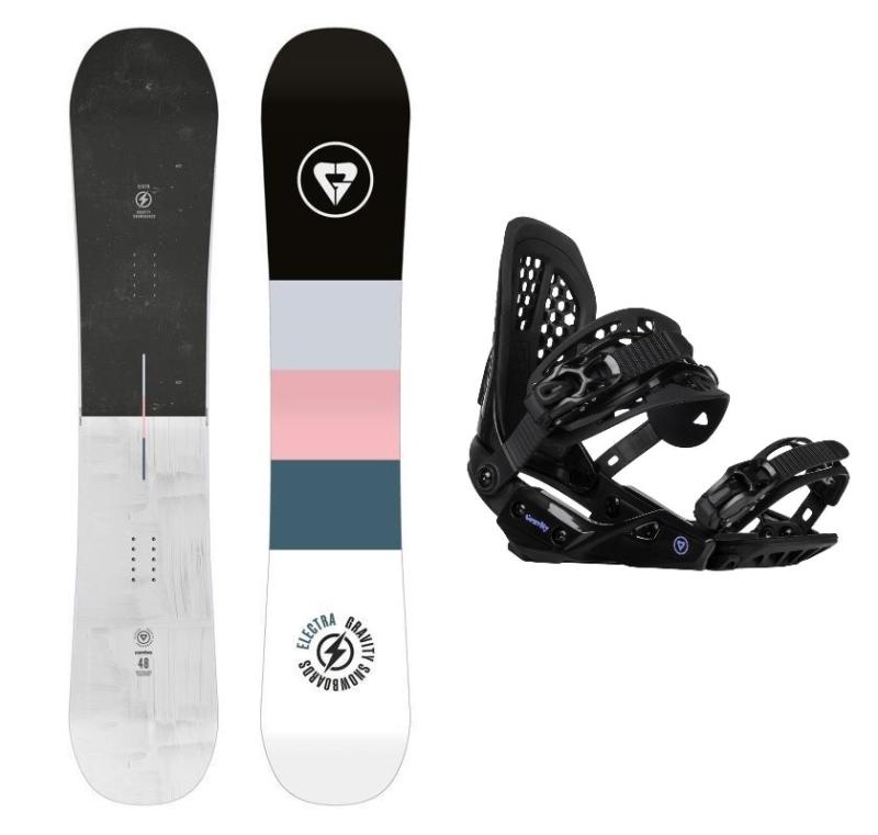 Gravity Electra 23/24 dámský snowboard + Gravity G2 Lady black vázání + sleva 300,- na příslušenství