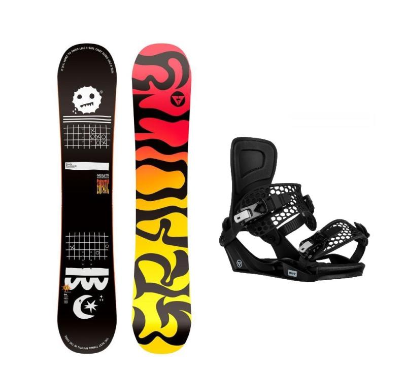 Gravity Empatic 24/25 pánsky snowboard + Gravity Indy black viazanie + zľava 500,- na príslušenstvo
