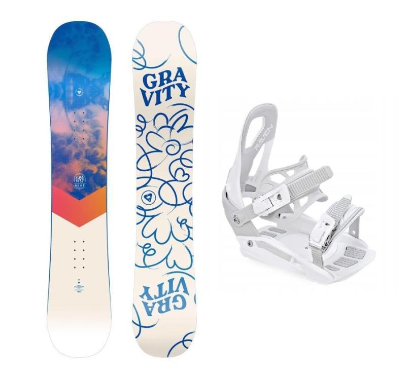 Gravity Mist 24/25 dámský snowboard + Raven S230 White vázání + sleva 300,- na příslušenství
