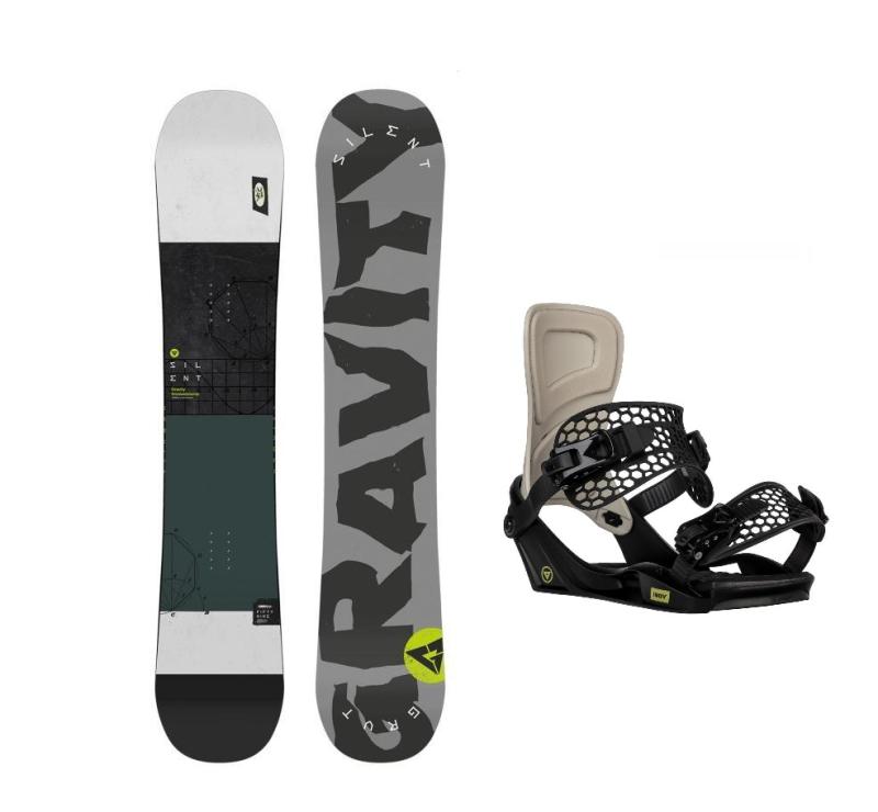 Gravity Silent 24/25 pánsky snowboard + Gravity Indy stone/black viazanie + zľava 500,- na príslušenstvo