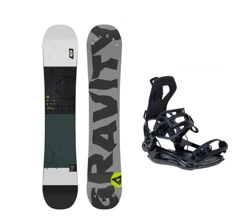 Gravity Silent 24/25 pánsky snowboard + Raven RAGE Fastec FT360 black viazanie + zľava 300,- na príslušenstvo
