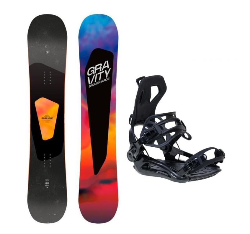 Gravity Sublime 24/25 dámský snowboard + Raven RAGE Fastec FT360 black vázání + sleva 400,- na příslušenství