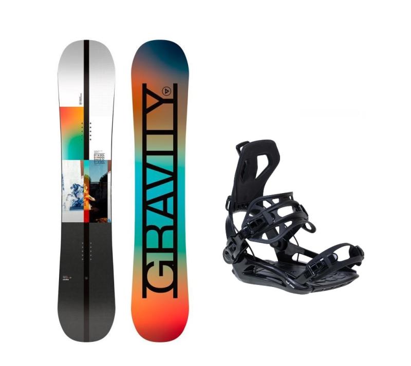 Gravity Symbol 24/25 pánsky snowboard + Raven RAGE Fastec FT360 black viazanie + zľava 400,- na príslušenstvo