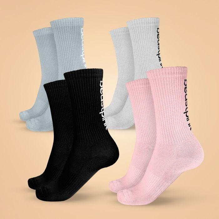 GymBeam BeastPink Ponožky 3/4 4Pack