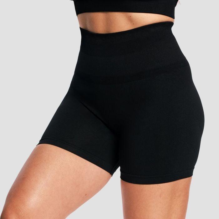 GymBeam Dámske bezšvové šortky Sculpt Black