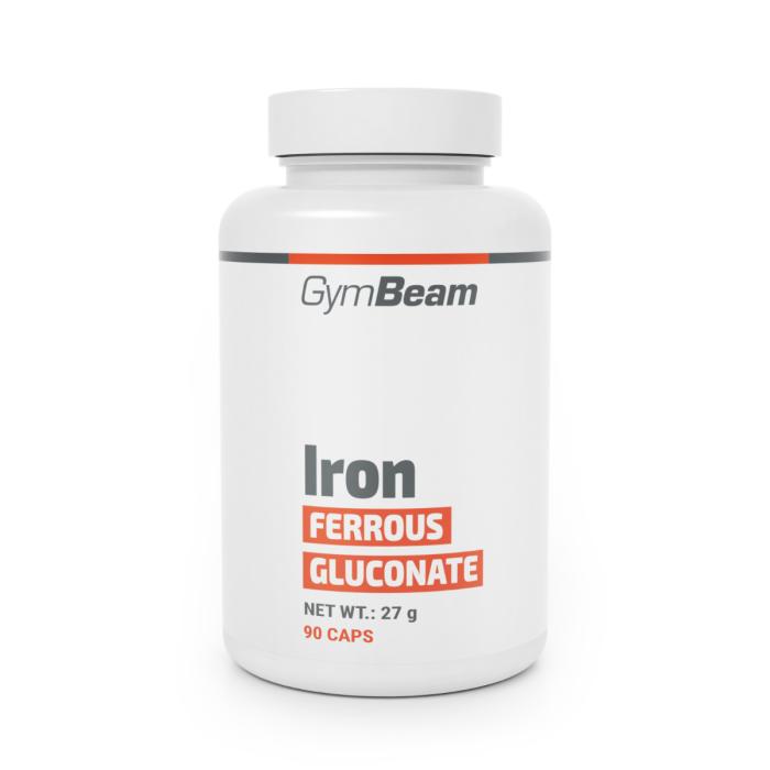 GymBeam Ferrous gluconate 90 kaps.