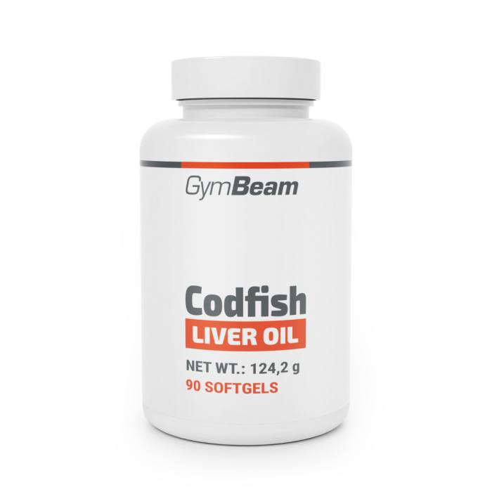 GymBeam Codfish liver oil 90 kaps.