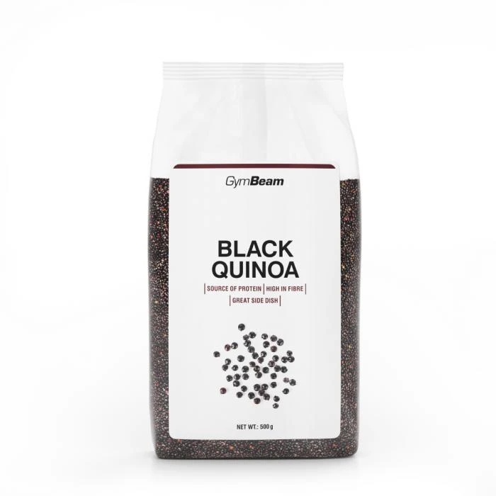 Levně GymBeam Quinoa černá 6 x 500 g