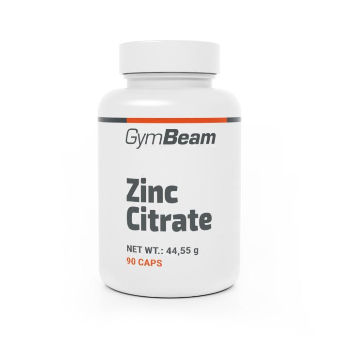 GymBeam Zinok citrát 90 kaps.