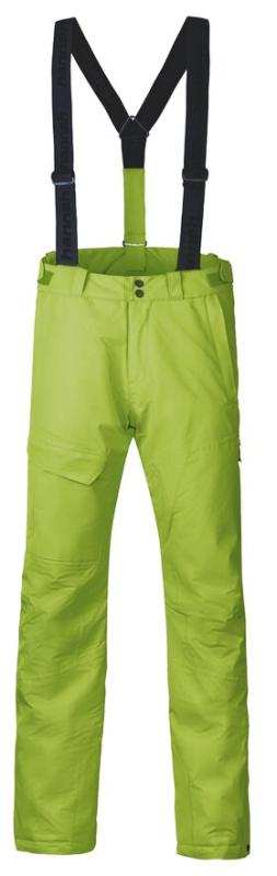 Hannah Kasey lime green II 2022 pánske lyžiarske nohavice + šál Kilpi